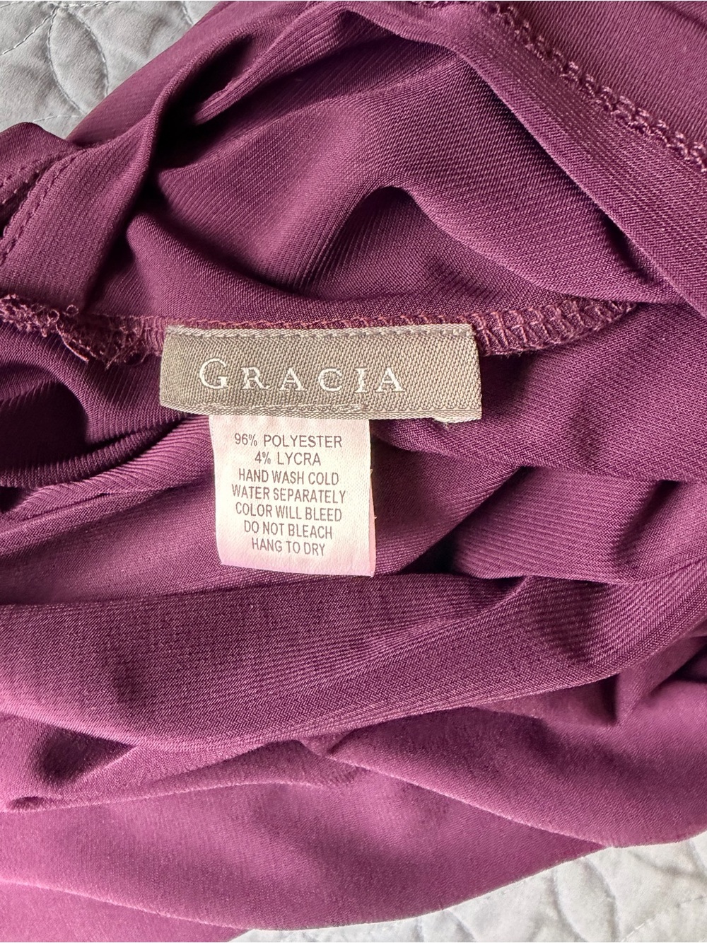 Gracia Maxi/Midi convertable Dress in Deep Plum - Picture 8 of 10